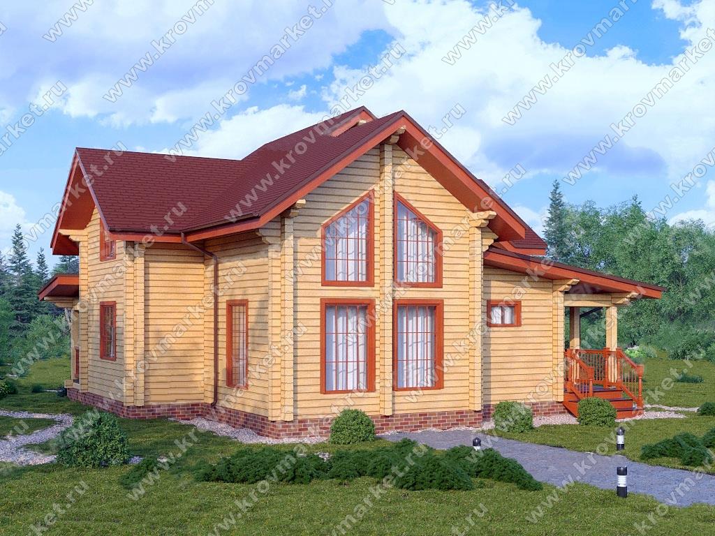 Проект деревянного дома КБ-03