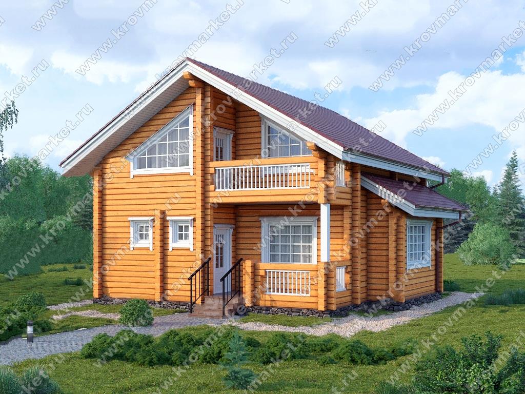 Проект деревянного дома КБ-01