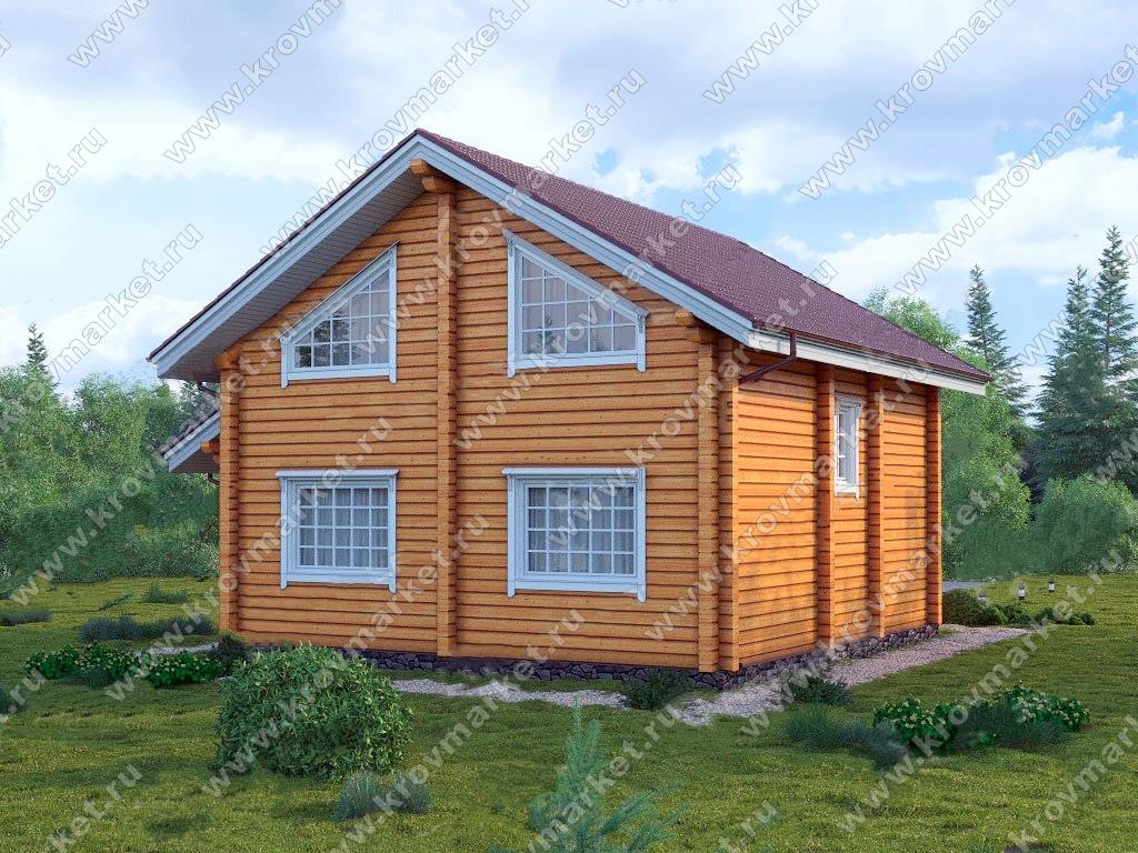 Проект деревянного дома КБ-01