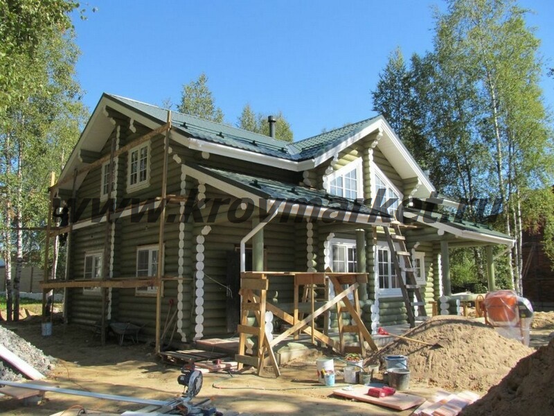 Проект деревянного дома "Сказка"