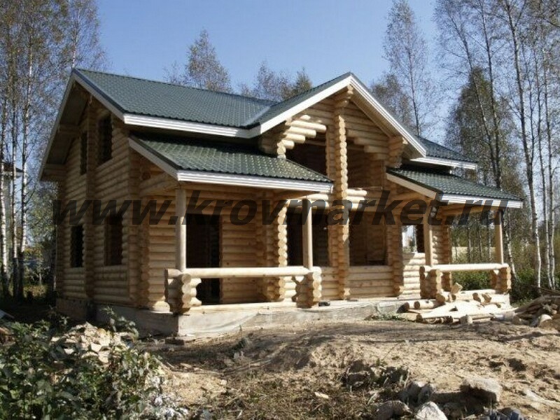 Проект деревянного дома "Сказка"