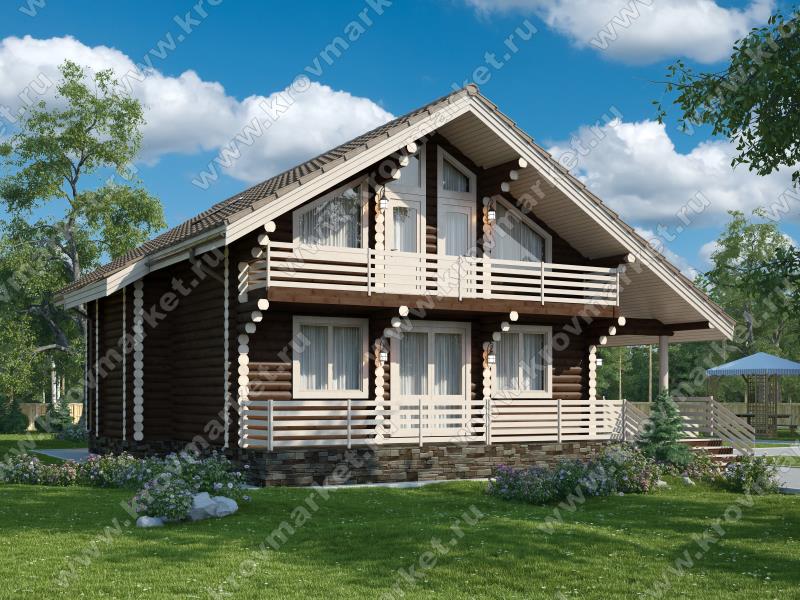 Проект деревянного дома Мечта