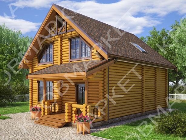 Проект деревянного дома: Удачный