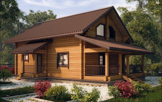 Стоимость строительства такого деревянного дома: 15 000 - 18 000 рублей/кв.м