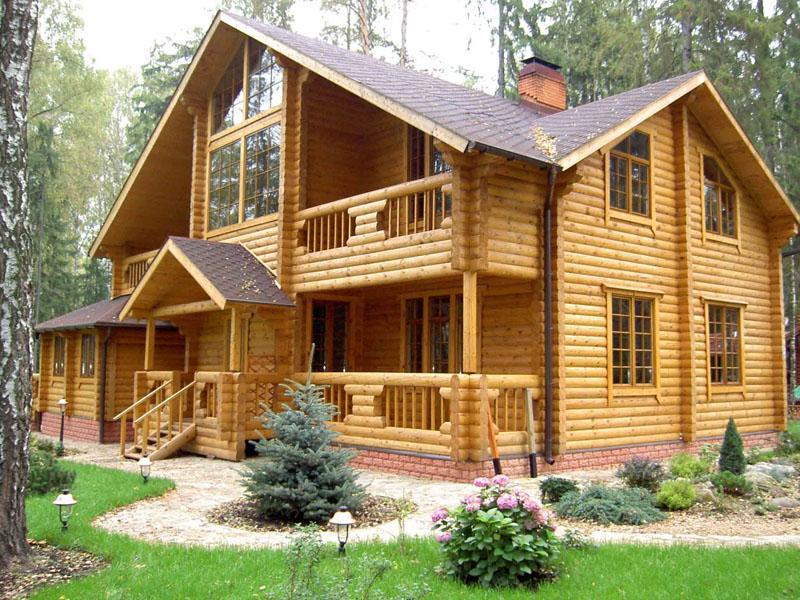 Цена строительства такого деревянного дома: 9 000 - 11 000 рублей/кв.м