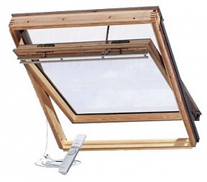 GGL INTEGRA - деревянное окно со встроенным электрооборудованием